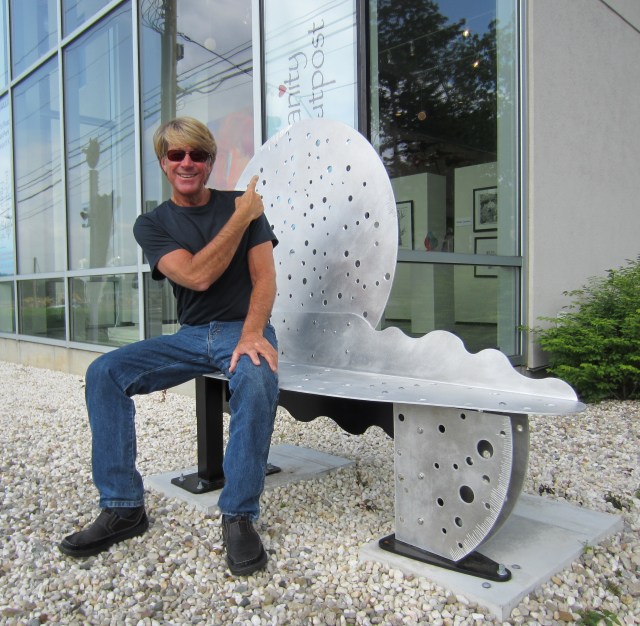 Our MUSIC AMBASSADOR on the BENCH!